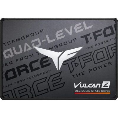 Team Group SSD 2 TB Vulcan Z QLC - SSD para jogos e profissionais Team Group SSD 2 TB Vulcan Z QLC - SSD para jogos e profissionais