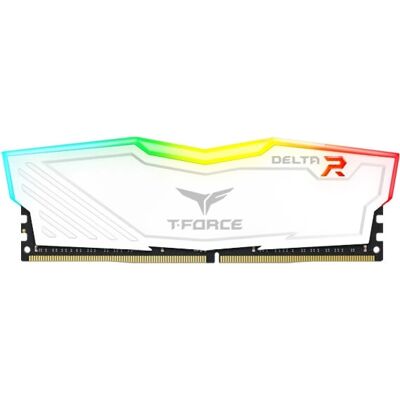 Team Group T-Force Delta RGB 32GB DDR4-3200 Branco - Módulo de Memória Team Group T-Force Delta RGB 32GB DDR4-3200 Branco - Módulo de Memória