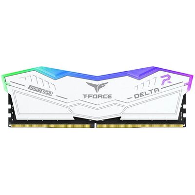 Team Group Delta RGB 64GB DDR5 - 6000 MHz - Biały - Memória Team Group Delta RGB 64GB DDR5 - 6000 MHz - Biały - Memória