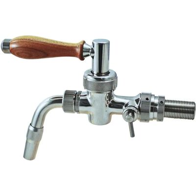 ICH-ZAPFE Edelstahl-Bierhahn mit Mikrofilter - Pilsner Stil ICH-ZAPFE Edelstahl-Bierhahn mit Mikrofilter - Pilsner Stil