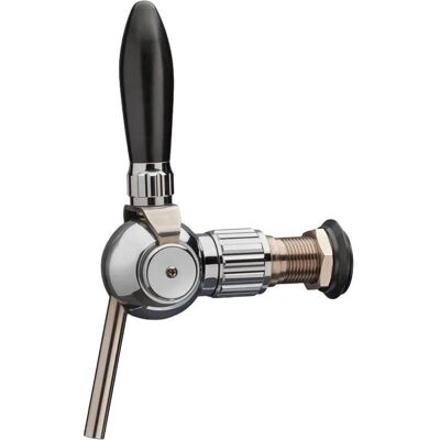 MIT-ZAPFE Robinette à Bière - Chrome 5/8" Régulateur de Débit Ajustable - Publicité MIT-ZAPFE Robinette à Bière - Chrome 5/8" Régulateur de Débit Ajustable - Publicité