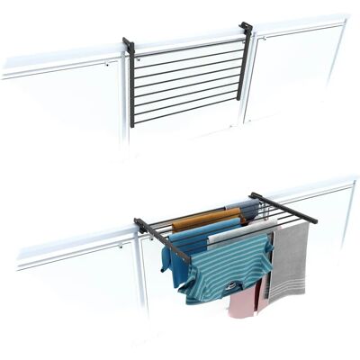 Foxydry - Foxydry Duo - 82 cm - Pliable - Séchoir - Publicité Foxydry - Foxydry Duo - 82 cm - Pliable - Séchoir - Publicité