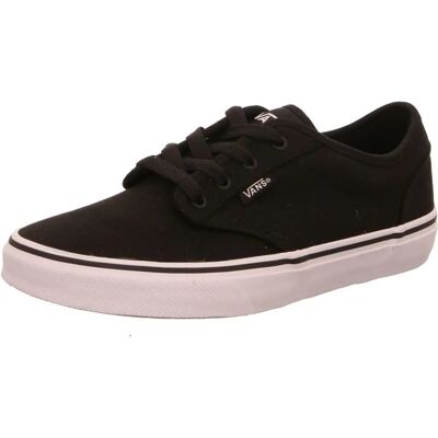 Vans Childrens Atwood Low Top Lace-Up Canvas Kids Plimsolls - Kids Vans Childrens Atwood Low Top Lace-Up Canvas Kids Plimsolls - Kids