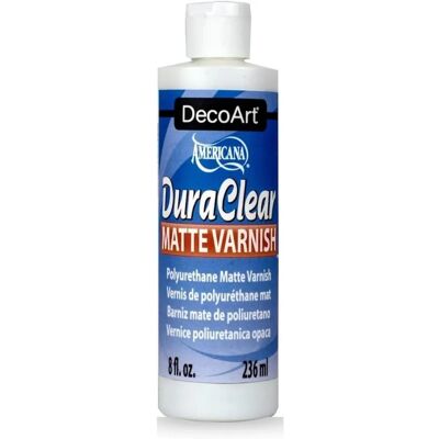 DecoArt DuraClear Matte Varnish 8oz - Varnish DecoArt DuraClear Matte Varnish 8oz - Varnish