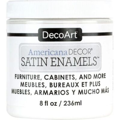 DecoArt Pure White Satin Enamels - Paint DecoArt Pure White Satin Enamels - Paint