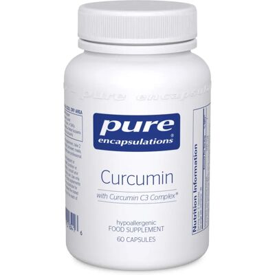 Pure Encapsulations Curcumin - 60 Capsules - Supports detox, cell, brain, joint health Pure Encapsulations Curcumin - 60 Capsules - Supports detox, cell, brain, joint health
