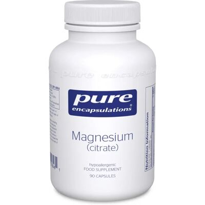 Pure Encapsulations Magnesium (Citrate) - 90 Capsules Pure Encapsulations Magnesium (Citrate) - 90 Capsules