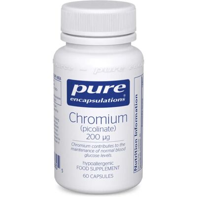 Pure Encapsulations Chromium Picolinate 200mcg - Supplements Pure Encapsulations Chromium Picolinate 200mcg - Supplements