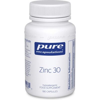 Pure Encapsulations Zinc 30 Capsules - Vitamins and Supplements Pure Encapsulations Zinc 30 Capsules - Vitamins and Supplements