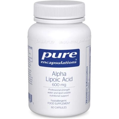 Pure Encapsulations Alpha Lipoic Acid 600 Mg - Supplements Pure Encapsulations Alpha Lipoic Acid 600 Mg - Supplements