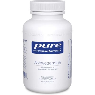 Pure Encapsulations Ashwagandha Kapseln 120 - Nahrungsergänzungsmittel Pure Encapsulations Ashwagandha Kapseln 120 - Nahrungsergänzungsmittel