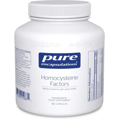Pure Encapsulations Homocysteine Factors Capsules - Dietary Supplement Pure Encapsulations Homocysteine Factors Capsules - Dietary Supplement