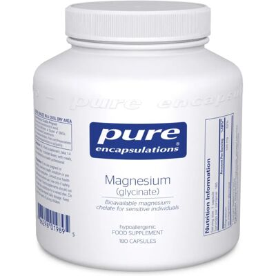 Pure Encapsulations Magnesium (glycinate) Capsules - Supplements Pure Encapsulations Magnesium (glycinate) Capsules - Supplements