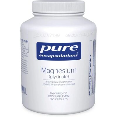 Pure Encapsulations Magnesium - Glycinate Capsules - 360 Pure Encapsulations Magnesium - Glycinate Capsules - 360