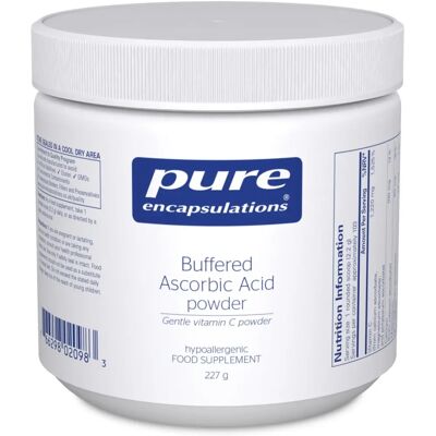 Pure Encapsulations Buffered Ascorbic Acid Powder - Vitamin C Supplement Pure Encapsulations Buffered Ascorbic Acid Powder - Vitamin C Supplement
