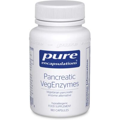 Pure Encapsulations Pancreatic VegEnzymes - Dietary Supplement Pure Encapsulations Pancreatic VegEnzymes - Dietary Supplement