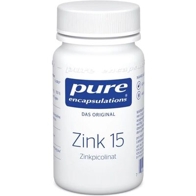 Pure Encapsulations Zink 15 Zinkpicolinat - Unterstützt Immunsystem, gesunde Haut, Haare, Nägel Pure Encapsulations Zink 15 Zinkpicolinat - Unterstützt Immunsystem, gesunde Haut, Haare, Nägel