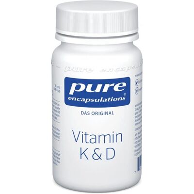 Pure Encapsulations Vitamin K & D - Unterstützt Knochen-, Gelenk- & Zahngesundheit - Nahrungsergänzung Pure Encapsulations Vitamin K & D - Unterstützt Knochen-, Gelenk- & Zahngesundheit - Nahrungsergänzung