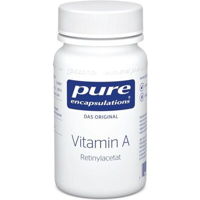 Pure Encapsulations Vitamin A Retinylacetat Kapseln - Nahrungsergänzungsmittel Pure Encapsulations Vitamin A Retinylacetat Kapseln - Nahrungsergänzungsmittel