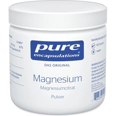 Pure Encapsulations Magnesium Magn.citrat Pulver - Nahrungsergänzungsmittel Pure Encapsulations Magnesium Magn.citrat Pulver - Nahrungsergänzungsmittel