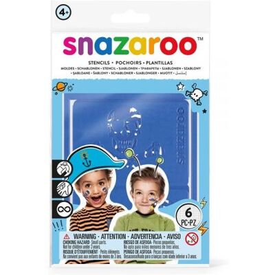 Snazaroo Model 1198011 - Blue Art Stencil Snazaroo Model 1198011 - Blue Art Stencil