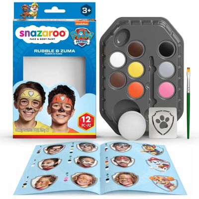 Snazaroo Paw Patrol Face Paint Kit - Kid-Safe, Washable Colors Snazaroo Paw Patrol Face Paint Kit - Kid-Safe, Washable Colors