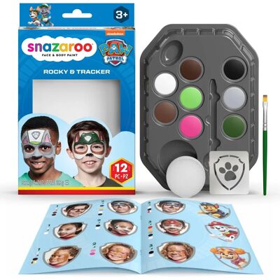 Snazaroo PAW Patrol Face Paint Kit - Kids' Costume Fun Snazaroo PAW Patrol Face Paint Kit - Kids' Costume Fun