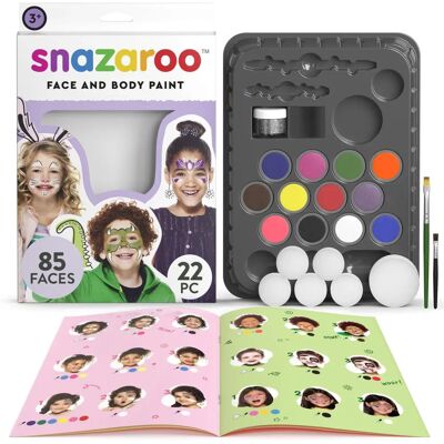 Snazaroo Kasvomaalaussarja Juhlapakkaus - Kasvomaalaussarja Snazaroo Kasvomaalaussarja Juhlapakkaus - Kasvomaalaussarja