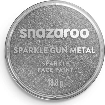 Peinture pour visage Snazaroo Gun Metal Grey - 18ml Peinture pour visage Snazaroo Gun Metal Grey - 18ml