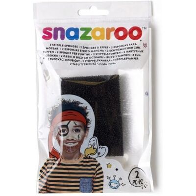 Snazaroo Modèle Éponge Stipple Pack 2 - Éponge à Peinture Snazaroo Modèle Éponge Stipple Pack 2 - Éponge à Peinture