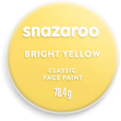 Snazaroo Face Paint Compact - Yellow Bright 75Ml Snazaroo Face Paint Compact - Yellow Bright 75Ml