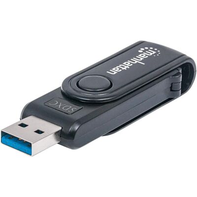Manhattan 101981 Lecteur de Cartes USB 3.2 Gen 1 - Lecteur de Cartes - Publicité Manhattan 101981 Lecteur de Cartes USB 3.2 Gen 1 - Lecteur de Cartes - Publicité