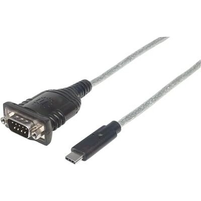 Adaptateur USB-C vers Série Manhattan - RS232, DB9, 45cm - Publicité Adaptateur USB-C vers Série Manhattan - RS232, DB9, 45cm - Publicité