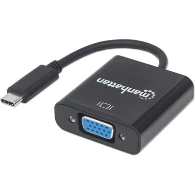 Adaptor Grafic USB Manhattan - 1920x1200 - Convertor VGA Adaptor Grafic USB Manhattan - 1920x1200 - Convertor VGA