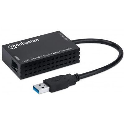 Manhattan 152297 USB do SFP karta sieciowa - 1000 Mbit/s Manhattan 152297 USB do SFP karta sieciowa - 1000 Mbit/s