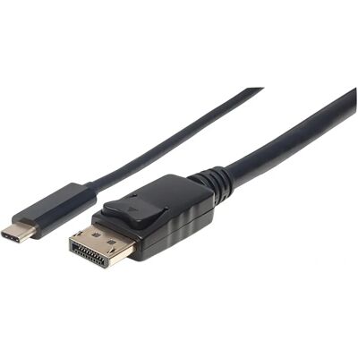 Manhattan USB-C till DisplayPort Kabel - 4K Videoadapter Manhattan USB-C till DisplayPort Kabel - 4K Videoadapter