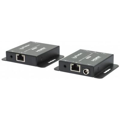 Extendeur AV Manhattan - 4K@30Hz HDMI sur Ethernet jusqu'à 70m - Publicité Extendeur AV Manhattan - 4K@30Hz HDMI sur Ethernet jusqu'à 70m - Publicité