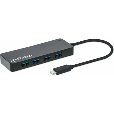 Manhattan USB-C Hub 7-Port - USB-A 5 Gbps Manhattan USB-C Hub 7-Port - USB-A 5 Gbps
