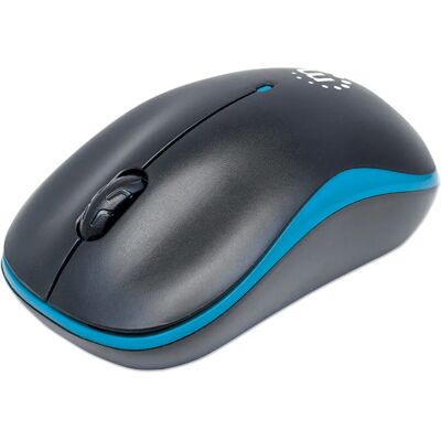 Mouse wireless ambidestro Manhattan 179416 - Ottico 1000 DPI Mouse wireless ambidestro Manhattan 179416 - Ottico 1000 DPI