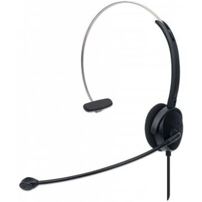Manhattan Mono On-Ear Cuffie (USB) Manhattan Mono On-Ear Cuffie (USB)