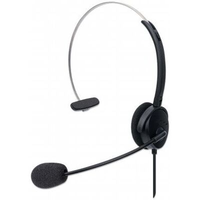 Manhattan 180498 Kopfhörer - Over-Ear USB-A Schwarz Manhattan 180498 Kopfhörer - Over-Ear USB-A Schwarz