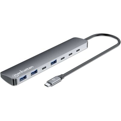 Manhattan 181167 Station d'accueil - USB 3.2 Gen 2 Type-C - Publicité Manhattan 181167 Station d'accueil - USB 3.2 Gen 2 Type-C - Publicité
