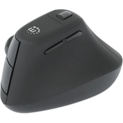 Manhattan 190336 Wireless Vertical Ergonomic Mouse - Office Right-handed Manhattan 190336 Wireless Vertical Ergonomic Mouse - Office Right-handed
