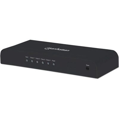 Manhattan 207515 Diviseur vidéo 4x HDMI - Publicité Manhattan 207515 Diviseur vidéo 4x HDMI - Publicité