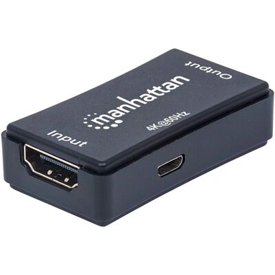 Manhattan HDMI Repeater - 4K@60Hz, Aktiv, Verstärkt HDMI-Signal 40m - AV-Verlängerung Manhattan HDMI Repeater - 4K@60Hz, Aktiv, Verstärkt HDMI-Signal 40m - AV-Verlängerung