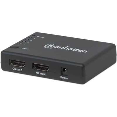 Manhattan 207706 Rozdzielacz HDMI - 4 Porty 4K Manhattan 207706 Rozdzielacz HDMI - 4 Porty 4K