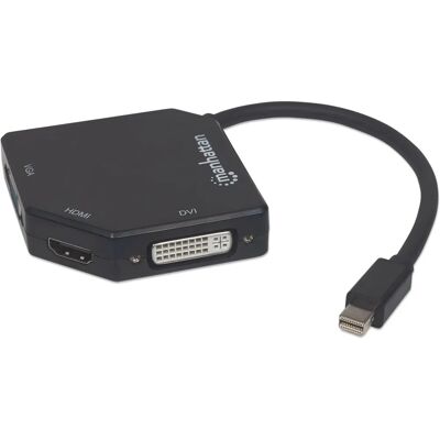 Adapter Mini DisplayPort na HDMI, DVI, VGA - 25cm Adapter Mini DisplayPort na HDMI, DVI, VGA - 25cm