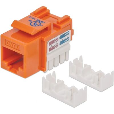 Intellinet 210775 Keystone Modul - Orange - Cat6 Intellinet 210775 Keystone Modul - Orange - Cat6