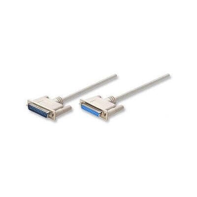 Cavo Serial/Parallelo Manhattan D-Sub 25p - 1,8m Grigio Cavo Serial/Parallelo Manhattan D-Sub 25p - 1,8m Grigio