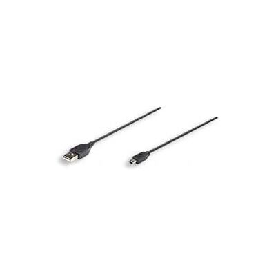 Manhattan ICOC MUSB-AA-030 - Cavo USB - 3m - Nero - USB 2.0 Manhattan ICOC MUSB-AA-030 - Cavo USB - 3m - Nero - USB 2.0